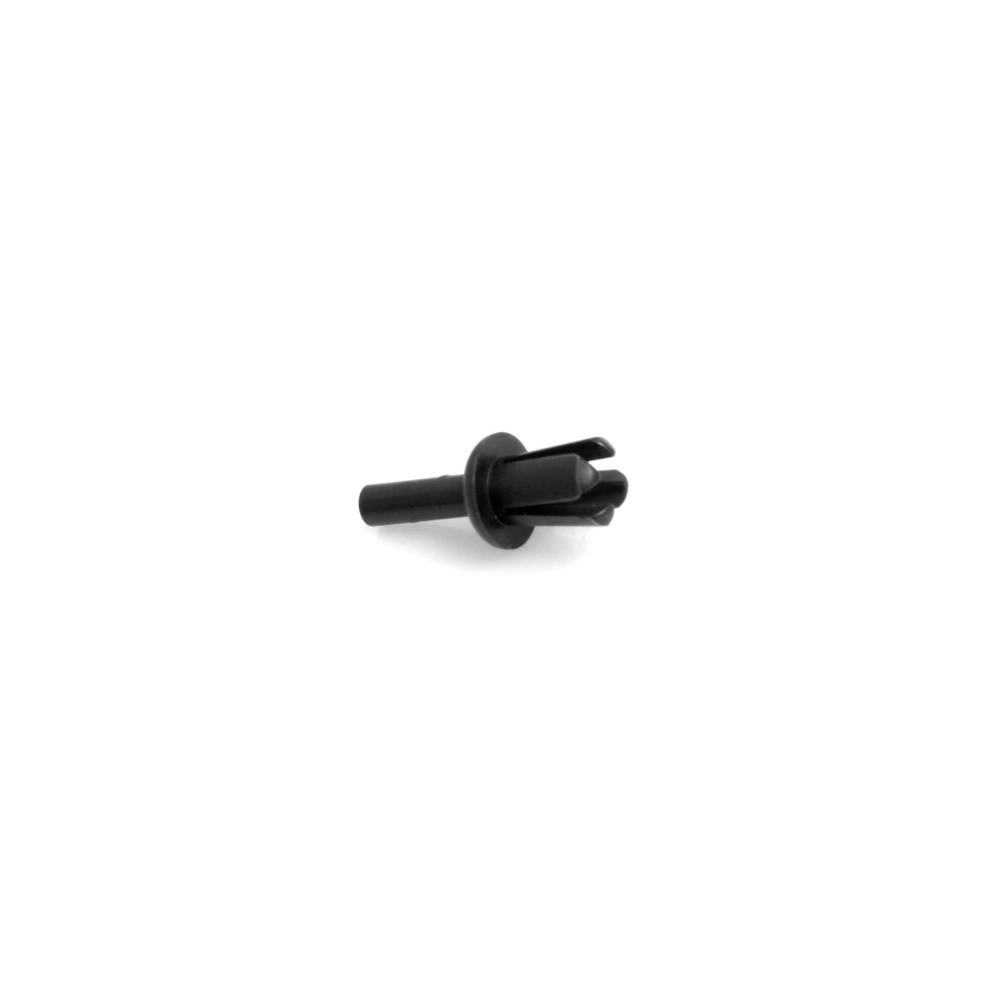 Design61 Spreiznieten Befestigung Clip 50 Stück in Schwarz 6 mm Loch